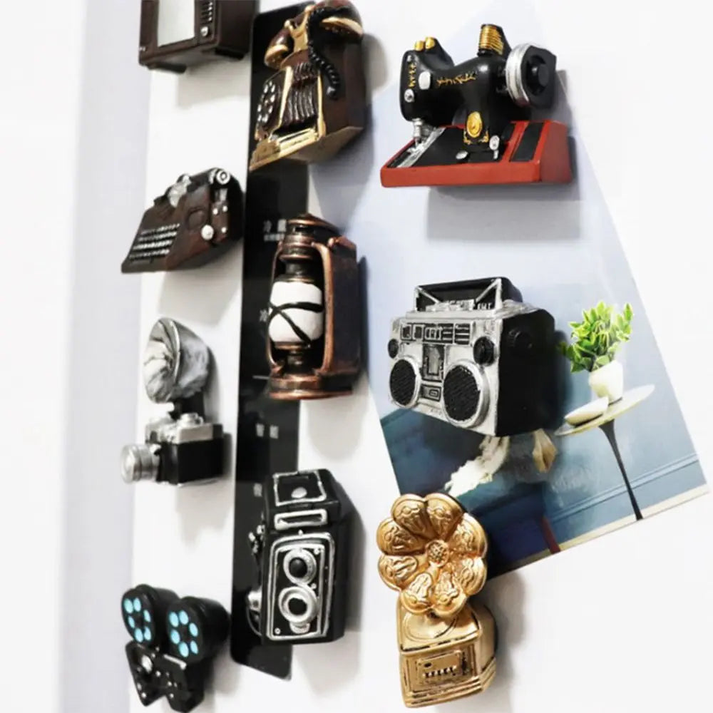 Sewing Machine Souvenir Household Message Post Refrigerator Magnetic Stickers Refrigerator Sticker Message Post Fridge Magnets