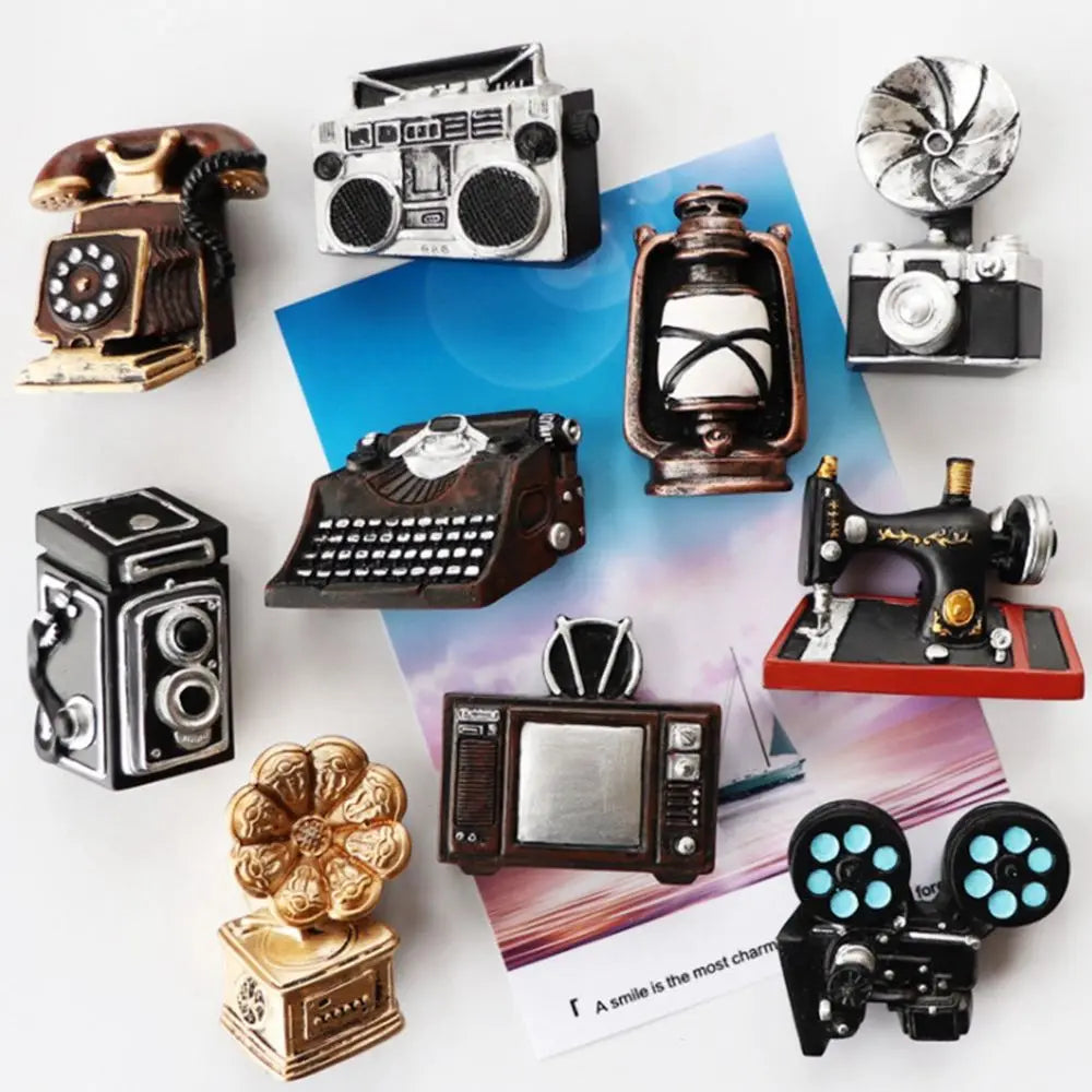 Sewing Machine Souvenir Household Message Post Refrigerator Magnetic Stickers Refrigerator Sticker Message Post Fridge Magnets