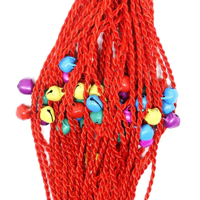 100pcs Wedding Souvenirs Women Lucky Bracelets Kids Birthday Favors Gifts For Guest Party Favors Cartoon Bead Red String Bangles