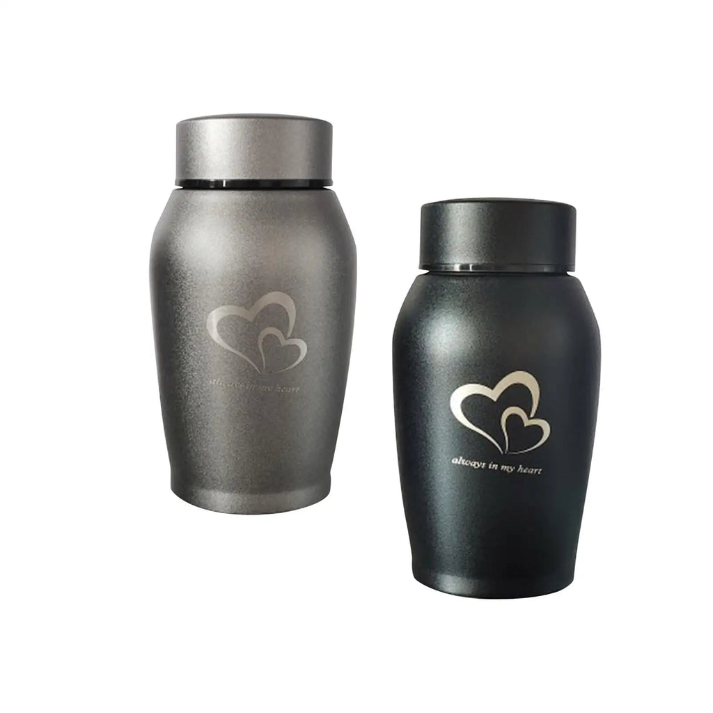 Pet Urns Burial Urn Box Funeral Remembrance Always in My Heart Souvenir Memorable Pet Cremation Urn Portable Keepsake Urn