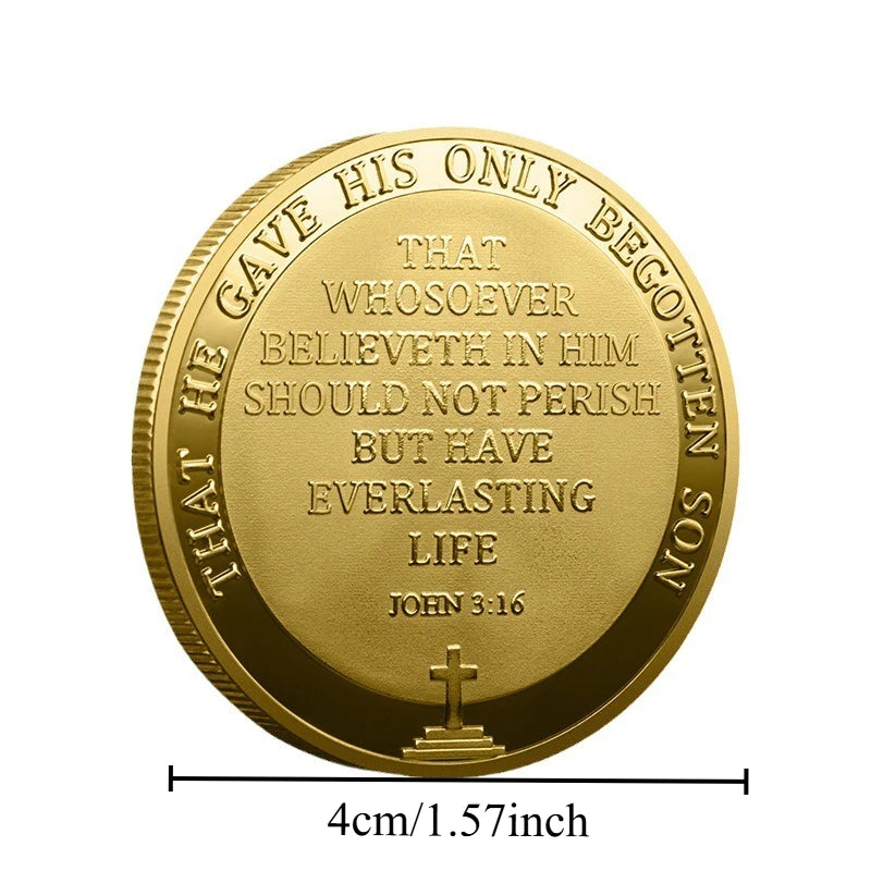 Souvenir Coins The Last Supper Coin Collection Gift Home Decor
