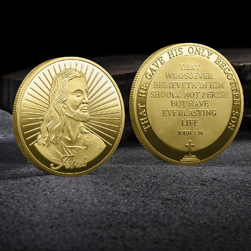 Souvenir Coins The Last Supper Coin Collection Gift Home Decor