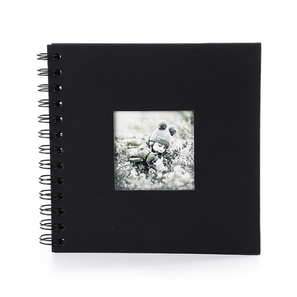 Scrapbook Photo Album Memory Book Paper for Travel Wedding Anniversary Christmas Gifts Baby Shower Memories