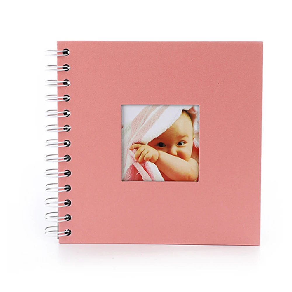 Scrapbook Photo Album Memory Book Paper for Travel Wedding Anniversary Christmas Gifts Baby Shower Memories