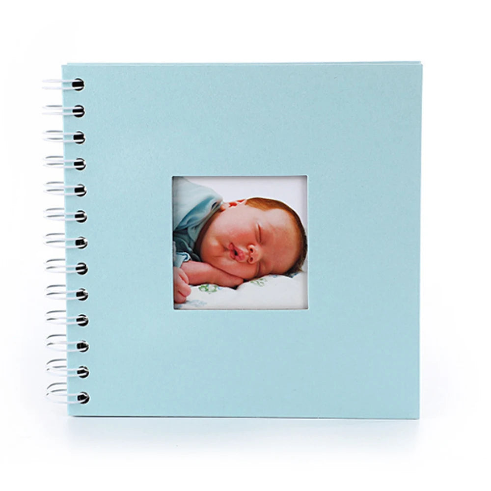 Scrapbook Photo Album Memory Book Paper for Travel Wedding Anniversary Christmas Gifts Baby Shower Memories