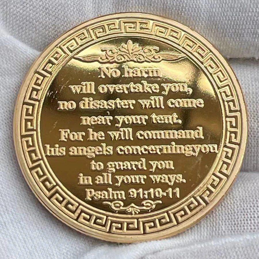 saint michaet souvenir coin