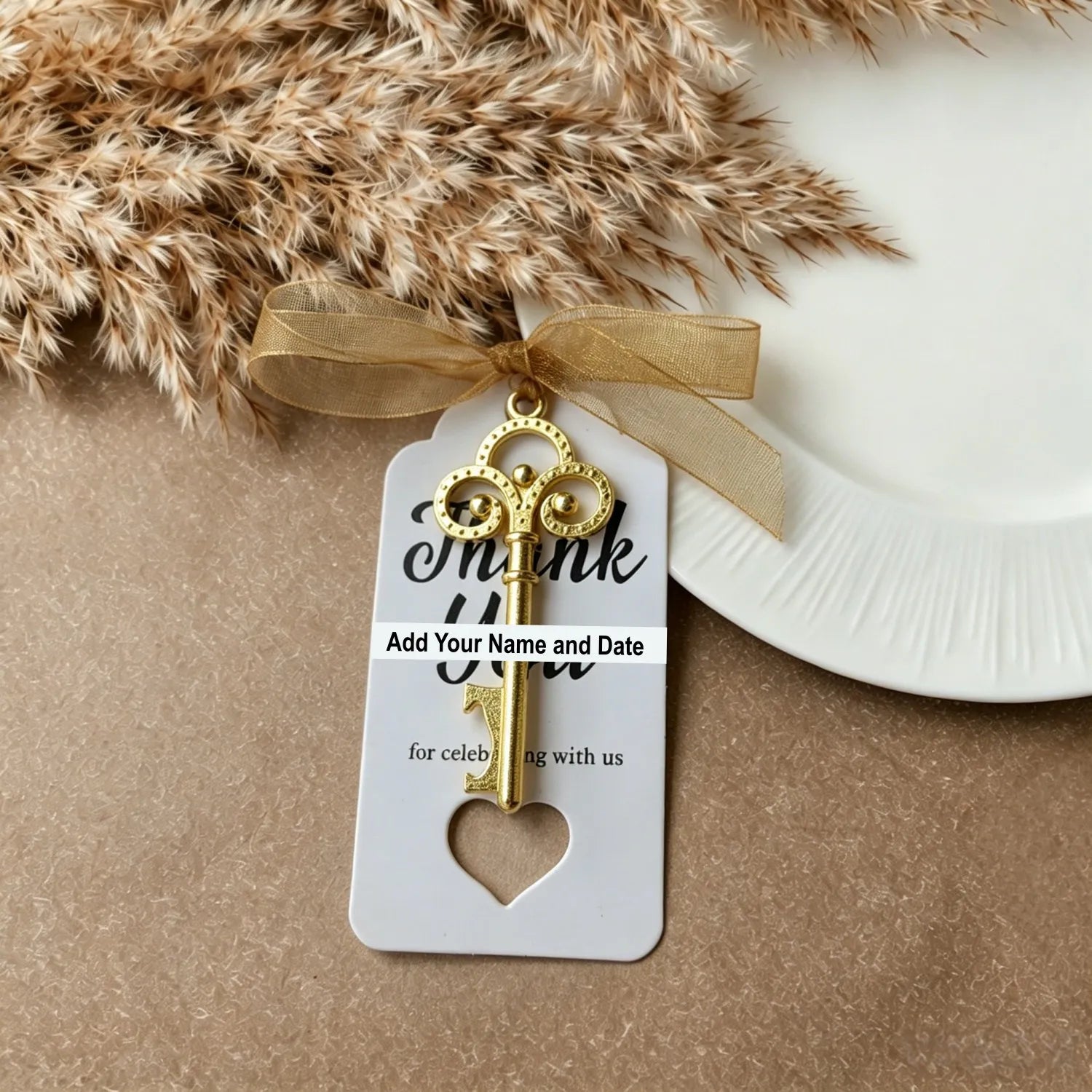 Wedding Souvenirs Gifts for Guests Key Beer Bottle Opener Keyring/Keychain Custom Wedding Favors Gifts Rustic Party Souvenirs