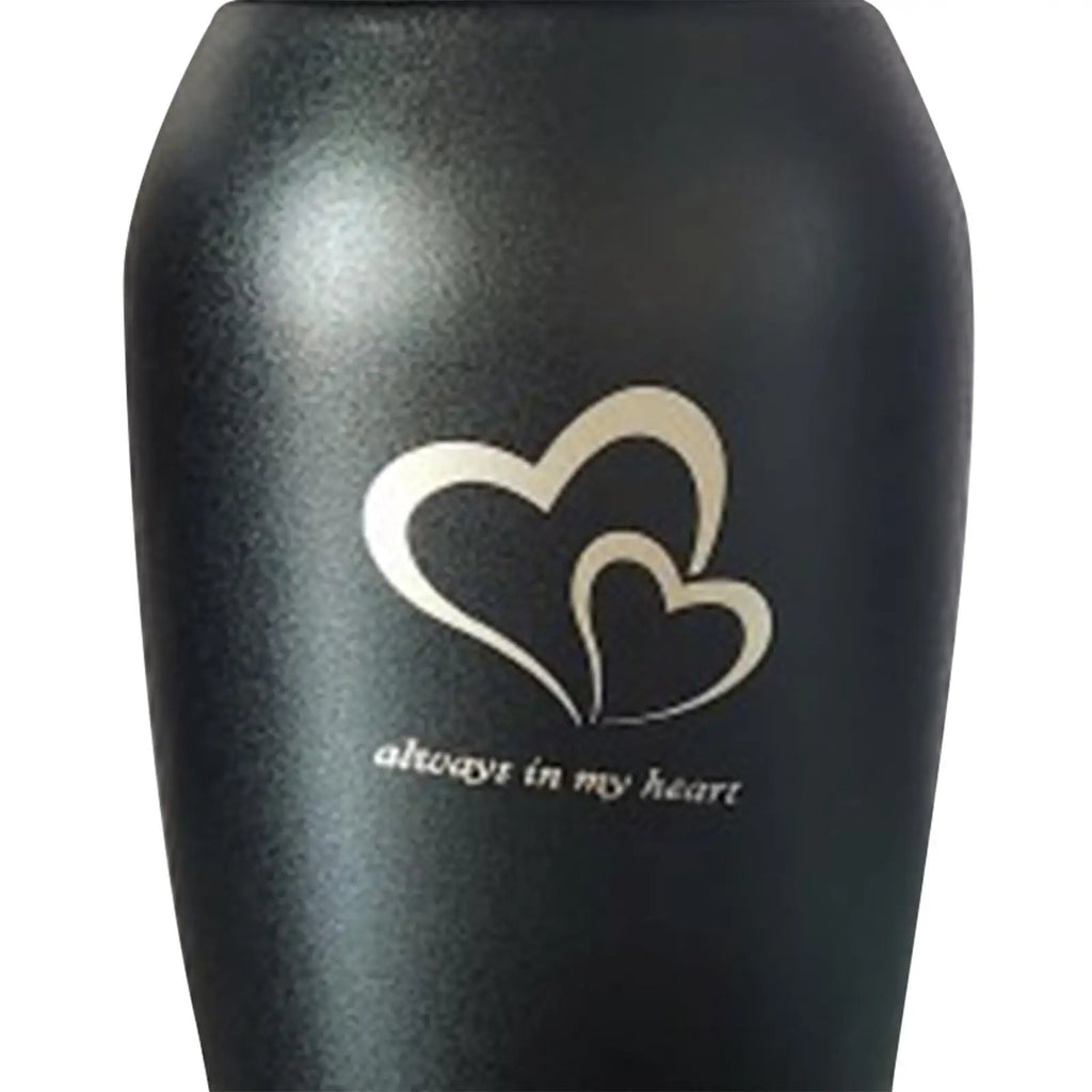 Pet Urns Burial Urn Box Funeral Remembrance Always in My Heart Souvenir Memorable Pet Cremation Urn Portable Keepsake Urn