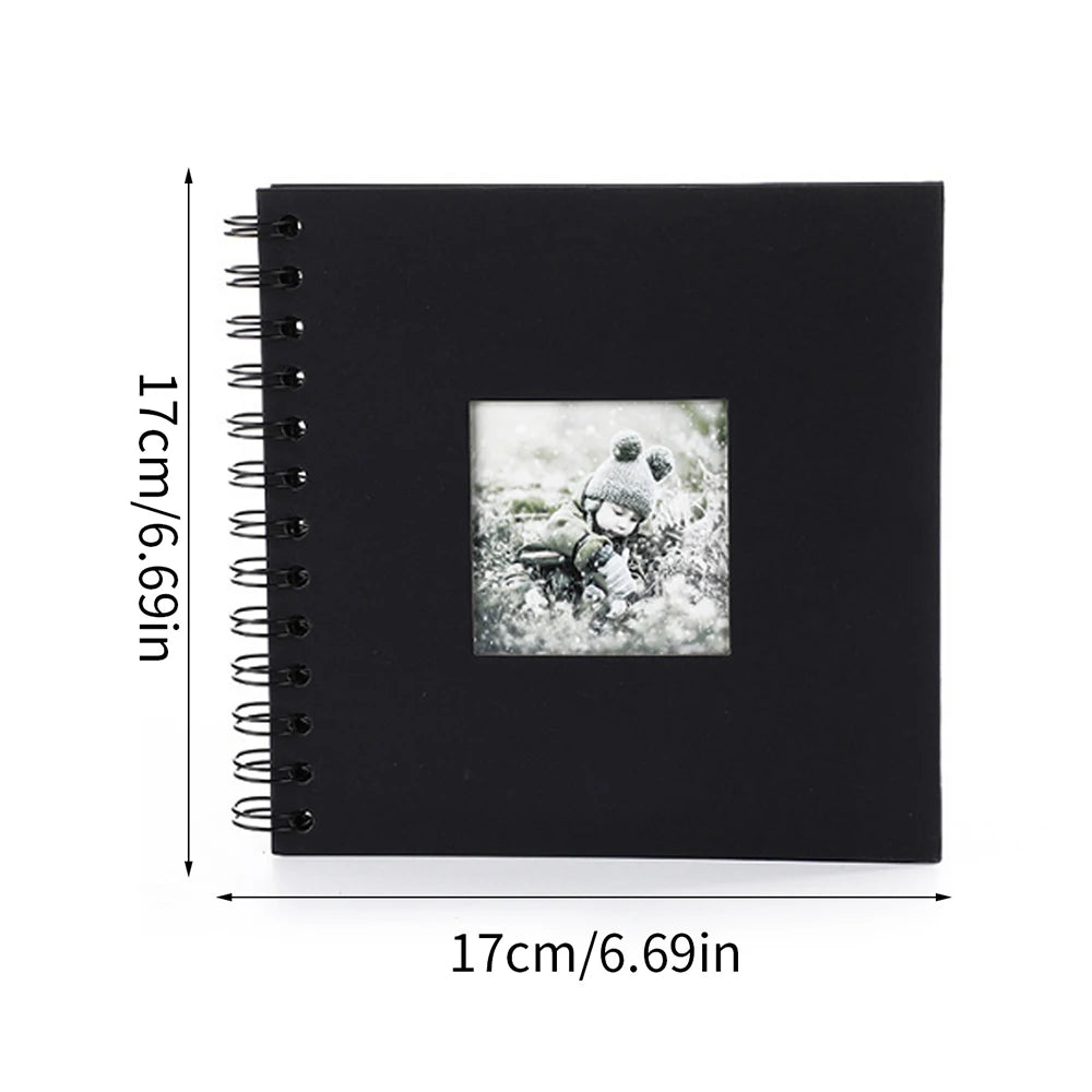Scrapbook Photo Album Memory Book Paper for Travel Wedding Anniversary Christmas Gifts Baby Shower Memories